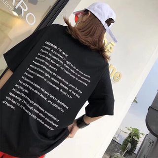 áo thun from rộng chất da cá xịn