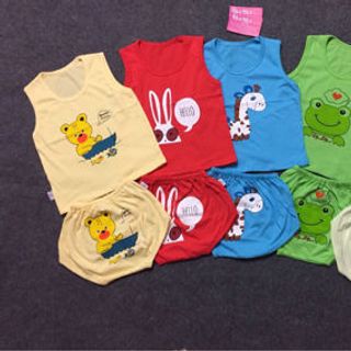 xưởng bibi chào mẫu mông thú mới cotton 100 cho bé gái và trai
