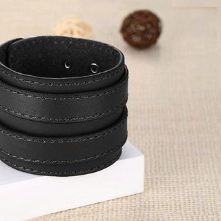 XCJ0268 Vòng tay da thật phong cách hiện đại cho nam và nữ