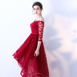 ĐẦM XÒE ĐUÔI TÔM TRỄ VAI TAY LỠ