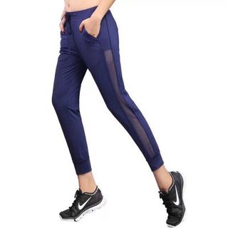Quần tập dài jooger phối lưới