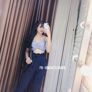 SET QUẦN BAGGY ÁO XOẮN BỤNG