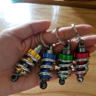 móc khóa mô hình phuộc xe