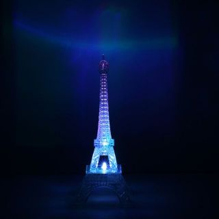 THÁP EIFFEL 3D LED NHIỀU MÀU XÀI PIN CỰC ĐẸP