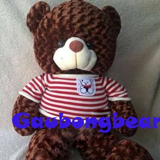 Gấu Bông Teddy Khổ vải 1m cao 80cm màu nâu