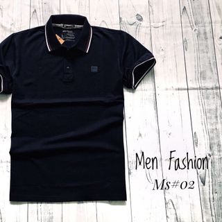 áo thun Nam cổ bẻ sọc