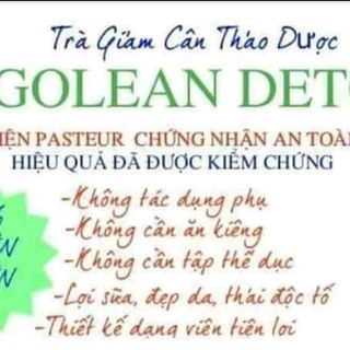 Golean Detox- giảm cân an toàn hiệu quả