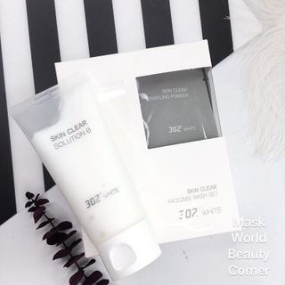 SỮA RỬA MẶT LÀM SẠCH SÂU KIỂM ÁT BÃ NHỜN HỖ TRỢ ĐIỀU TRỊ MỤN ĐẦU ĐEN 302 WHITE