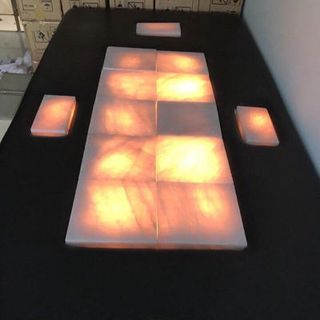 HỘP MASSAGE CHÂN ĐÁ THẠCH ANH - ĐÁ MUỐI HIMALAYA