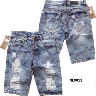 Quần Short Jean Nam