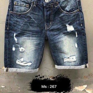 Quần Short Jean Nam