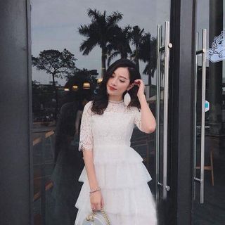 Đầm công chúa nhiều tầng
