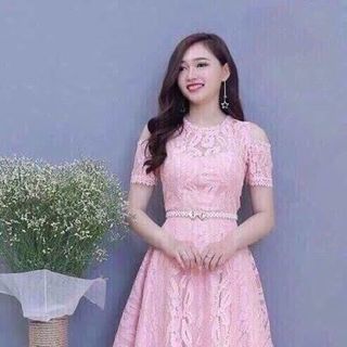 đầm ren xinh xinh