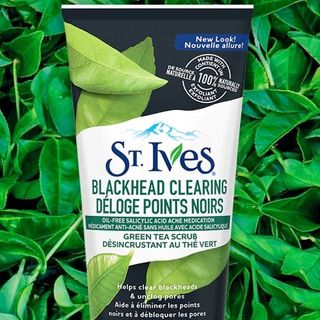 Sữa Rửa Mặt St Ives Blackhead Clearing Face Green Tea Scrub