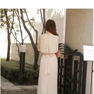 ĐẦM MAXI NUDE DẬP LY