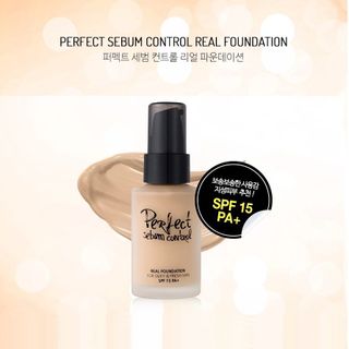 Kem nền kiểm át nhờn TIS Perfect Sebum Control Real Foundation SPF15 PA