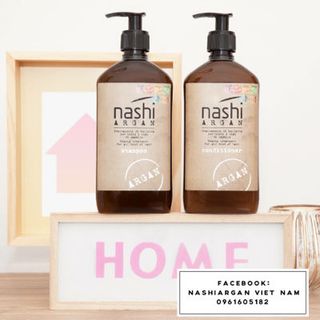 cặp gội xả nashi argan 500ml