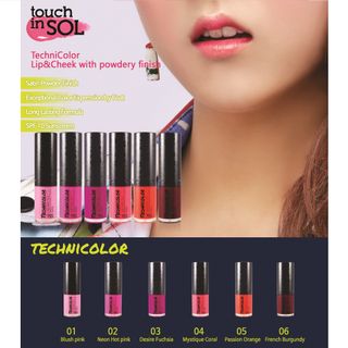 Son má hồng TIS Technicolor 6 màu