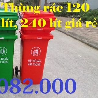 Bán sỉ thùng rác giá thấp- thùng rác 240 lít giá rẻ cà mau