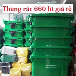 Bán sỉ thùng rác giá thấp- thùng rác 240 lít giá rẻ cà mau