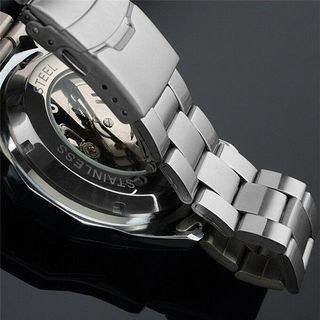 Đồng hồ cơ Winner lộ máy