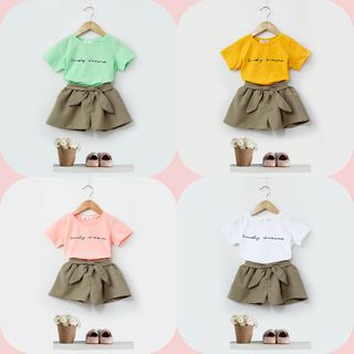 BỘ ĐỒ QUẦN GIẢ VÁY PHỐI NƠ