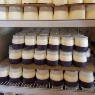 sữa chua nếp cẩm ba vì Minh Đức Milk