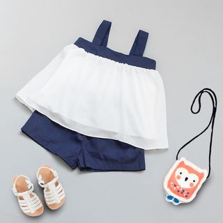 SET ÁO DÂY VOAN QUẦN NGẮN