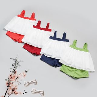SET ÁO DÂY VOAN QUẦN NGẮN