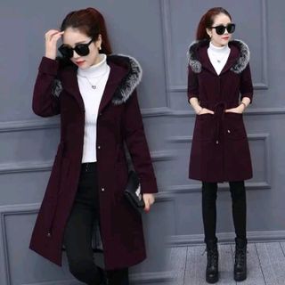 ÁO KHOÁC VEST FORM DÀI NÓN LÔNG