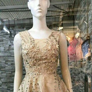 ĐẦM XÒE KIM SA ĐÍNH HOA CỰC HÓT KÈM HÌNH THẬT