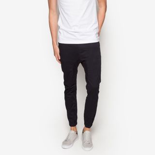 Áo thun trơn ngắn tay nam 100 cotton sước