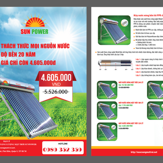 Máy nước nóng năng lượng mặt trời SunPower