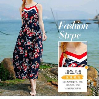 ĐẦM MAXI PHỐI THỔ CẨM