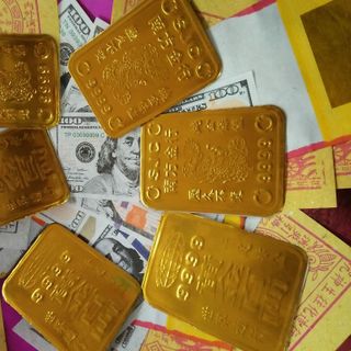 hàng mã Vàng lá vàng thẻ 1 bao 10 thẻ loại lớn giá sỉ