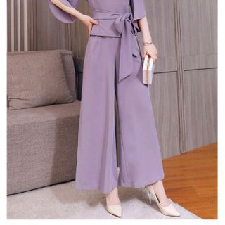 SET BỘ ÁI CÁCH ĐIỆU QUẦN ỐNG RỘNG