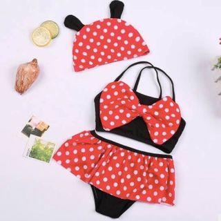 Bộ bơi kèm mũ free sz cho bé từ 8-15kg vừa