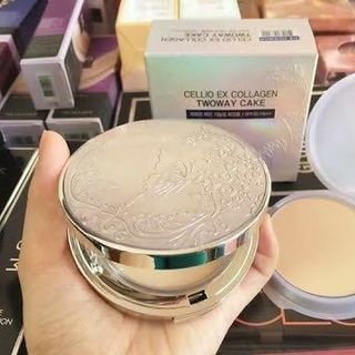 Phấn phủ Cellio Ex Collagen Twoway Cake SPF30 PA