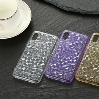 Ốp dẻo tinh thể kim cương 3D cho iphone