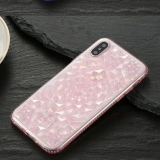 Ốp dẻo tinh thể kim cương 3D cho iphone