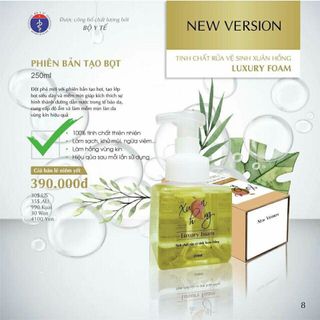 Tinh chất vệ sinh xuân hồng