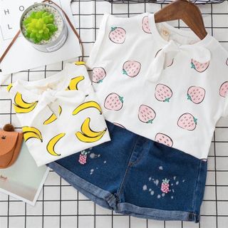 Set bộ chuối dâu tây