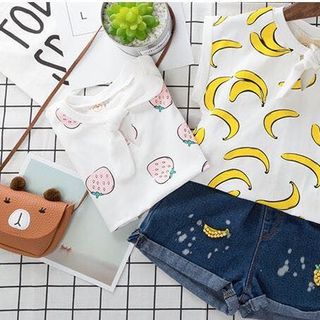 Set bộ chuối dâu tây