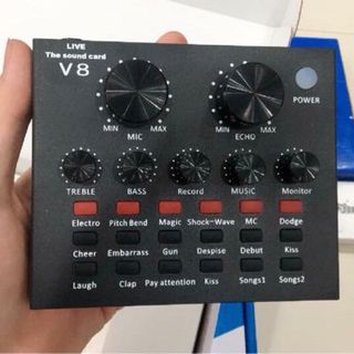 Mix thu âm soudcardV8 bản tiếng anh mix thu âm BM900