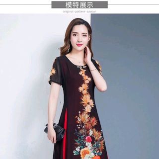DAM VOAL IN HOA-HANG NHAP