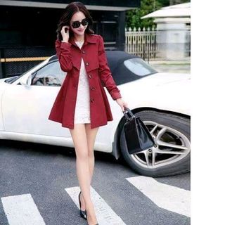 ÁO KHOÁC VEST FORM DÀI PHỐI NÚT