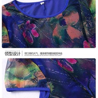 ĐẦM TRUNG NIÊN HOA XẺ TÀ