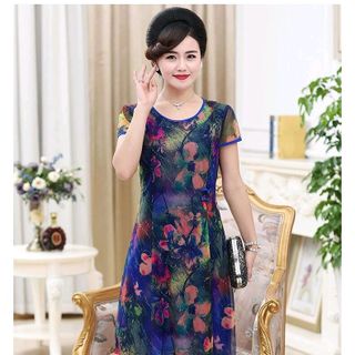 ĐẦM TRUNG NIÊN HOA XẺ TÀ