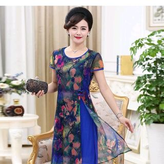 ĐẦM TRUNG NIÊN HOA XẺ TÀ