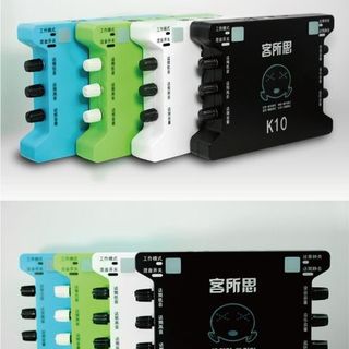 Sound card XOX K10 chuyên dùng cho hát live thu âm